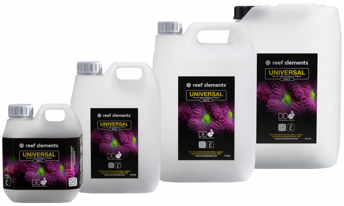Complete, pHplus & Universal 2 Part Dosing | D-D The Aquarium Solution
